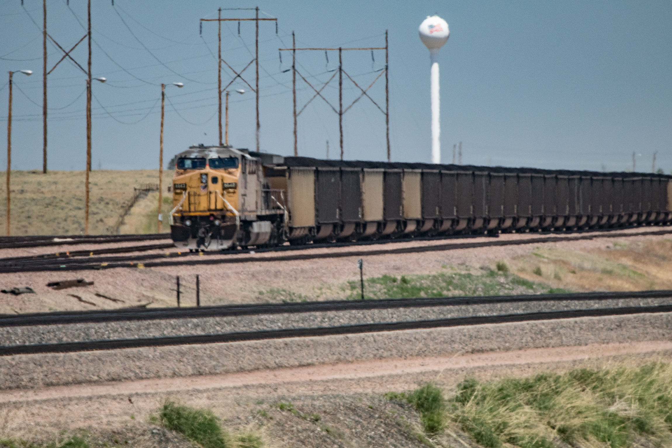 Fully Loaded Coal Train